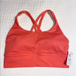 NWT Lululemon Energy Longline Bra Size 6